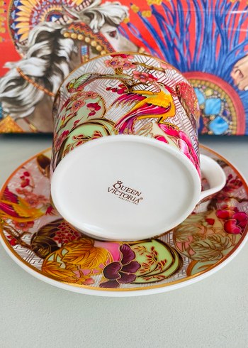 QUEEN VICTORIA Fincan ve Tabak - Görsel 3