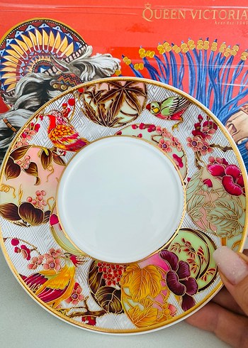 QUEEN VICTORIA Fincan ve Tabak - Görsel 4