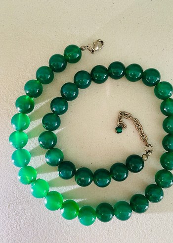 Yeşim Taşlı Kolye - Görsel 2