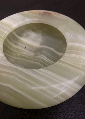 Doğal Oniks Taş Kül Tablası - Görsel 4