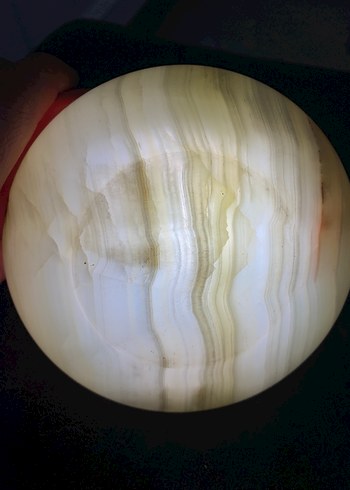 Doğal Oniks Taş Kül Tablası - Görsel 5