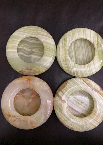 Doğal Oniks Taş Kül Tablası - Görsel 11