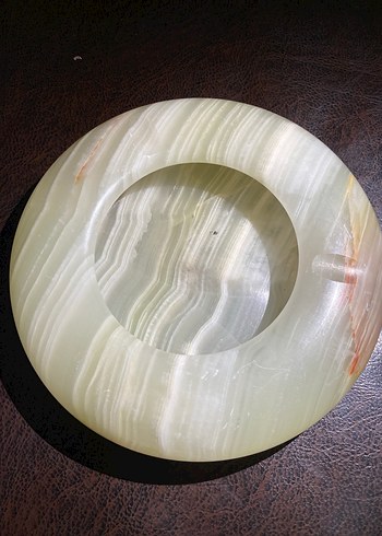 Doğal Oniks Taş Kül Tablası - Görsel 6