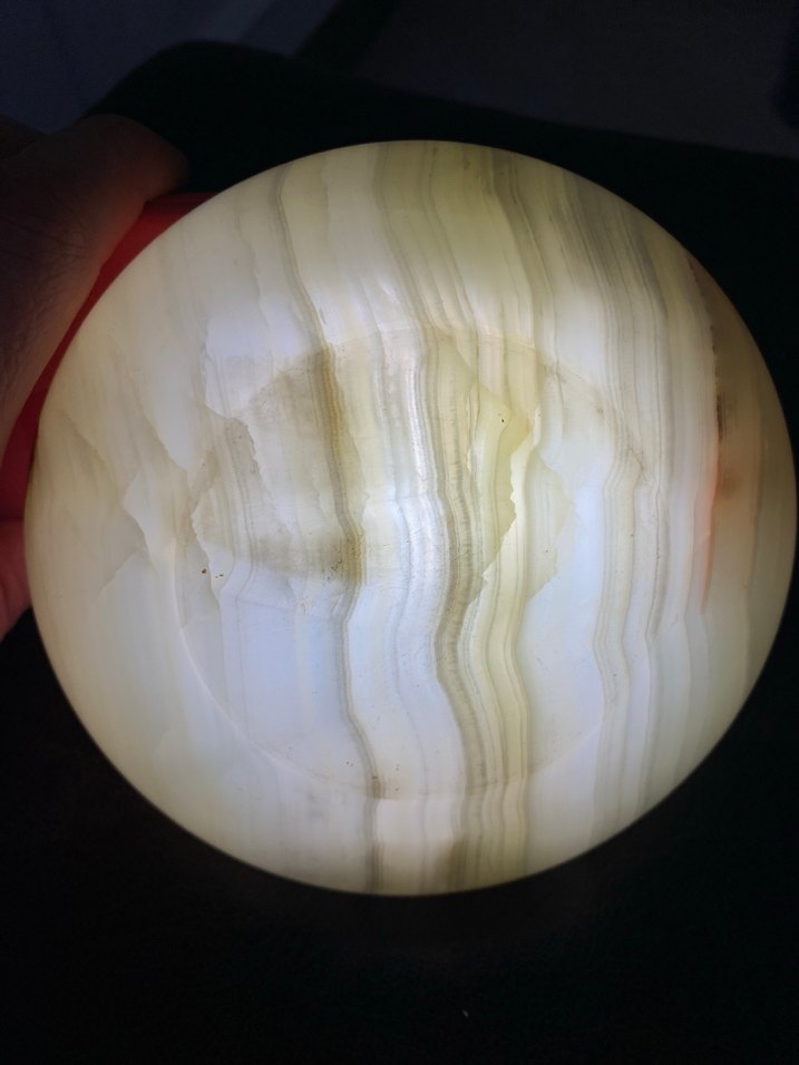 Doğal Oniks Taş Kül Tablası - Görsel 5