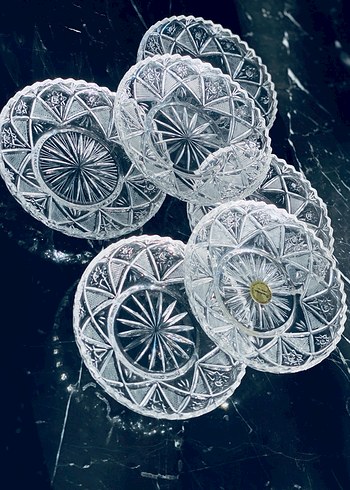 Paşabahçe kristal çay tabağı - Görsel 8