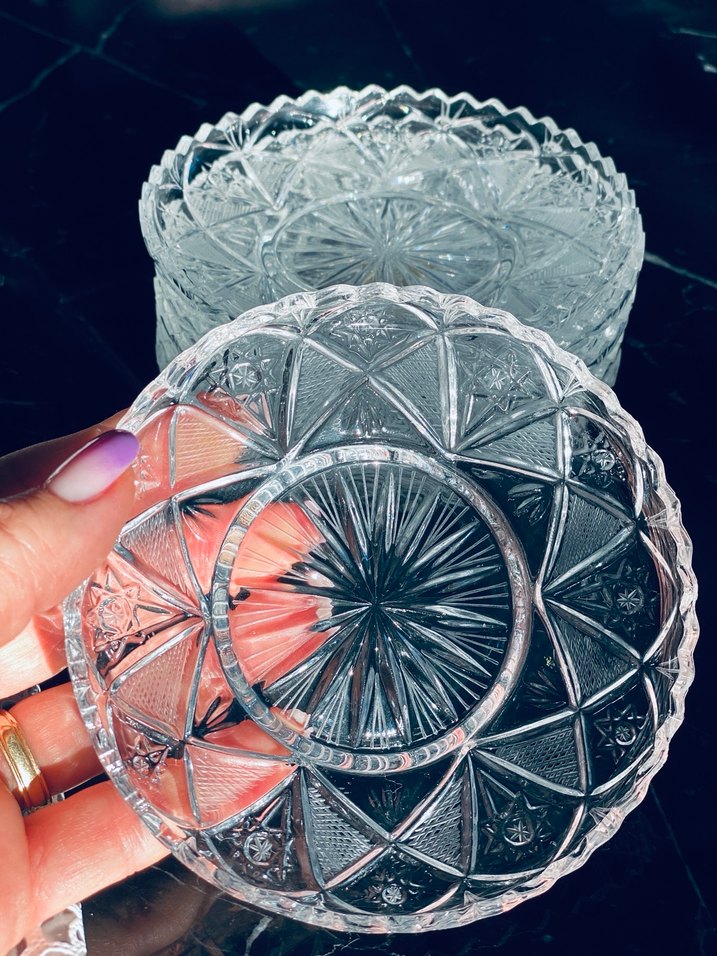 Paşabahçe kristal çay tabağı - Görsel 4