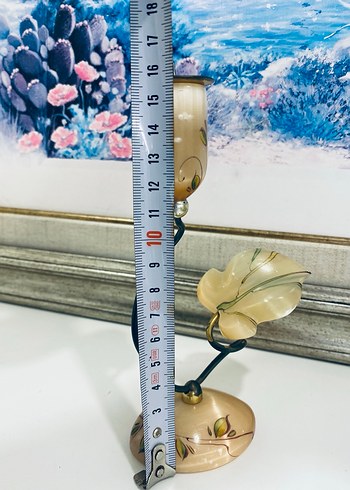 Selenit  taşından şamdan - Görsel 5