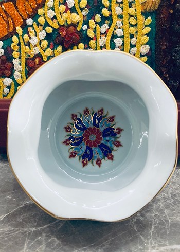 Güral Porselen Desenli Vazo - Görsel 2