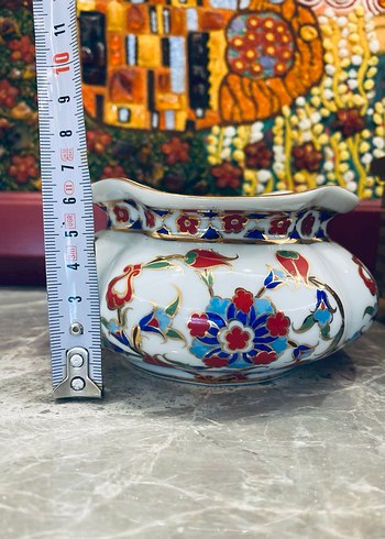 Güral Porselen Desenli Vazo - Görsel 5