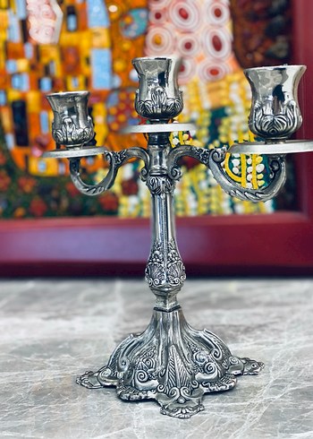 Şamdan Gümüş Kaplama - Görsel 4