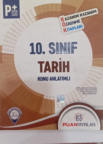 10. Sınıf Tarih Konu Anlatımlı Kitap