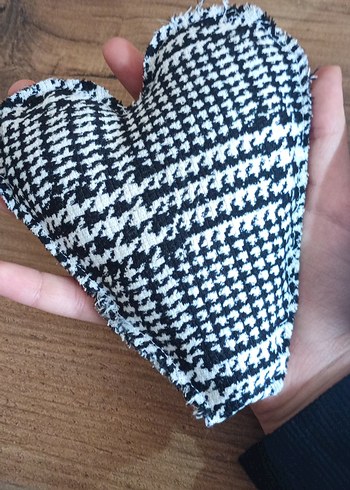 mini kalp yastik - Görsel 2