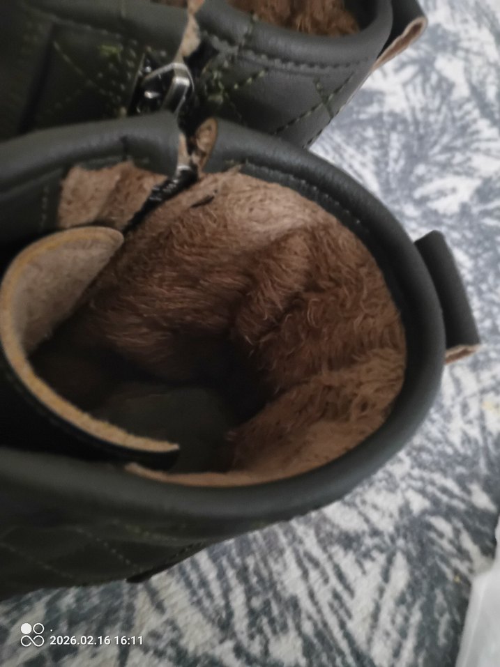 Haki  koyu yeşil  Kadın Botları - Görsel 3