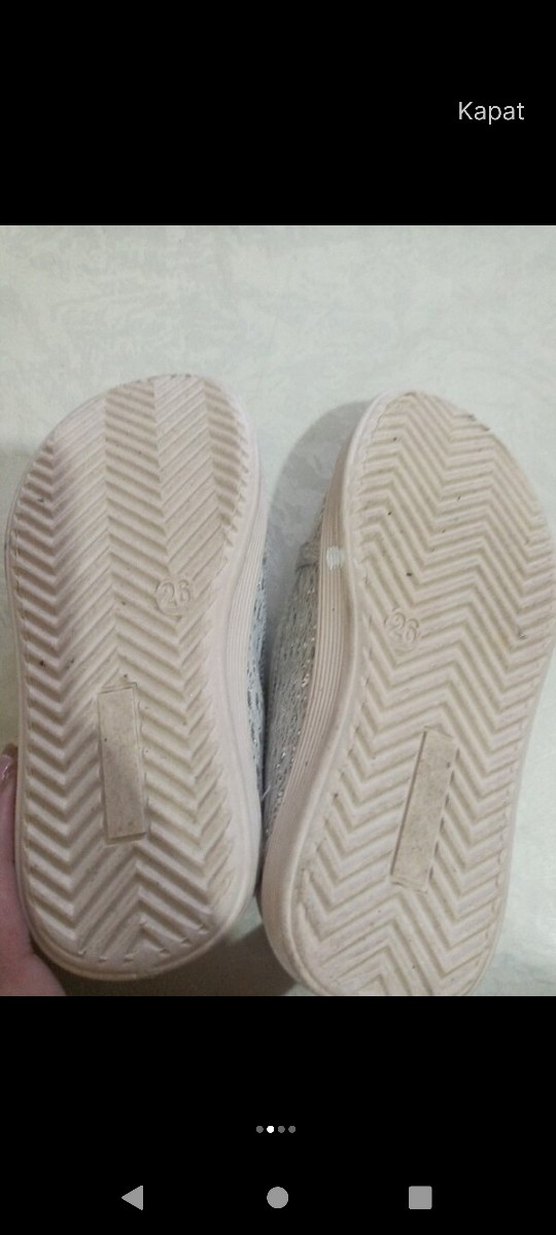 Beyaz Simli Kız Çocuk Loafer Ayakkabı - Görsel 3