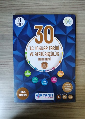 8. Sınıf T.C. İnkılap Tarihi ve Atatürkçülük Denemesi