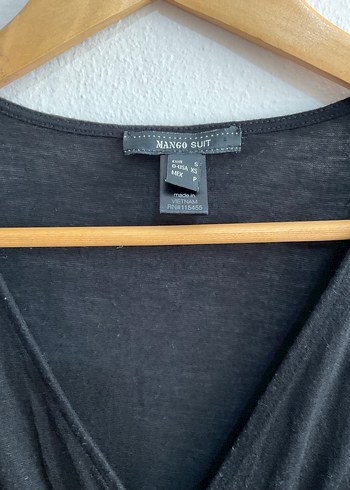 MANGO Uzun Kollu Siyah Elbise - Görsel 2