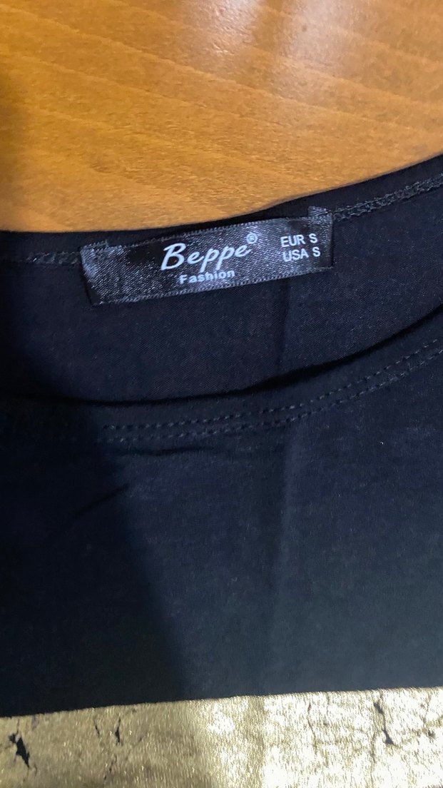 Siyah Baskılı Parisian Tişört - Görsel 3