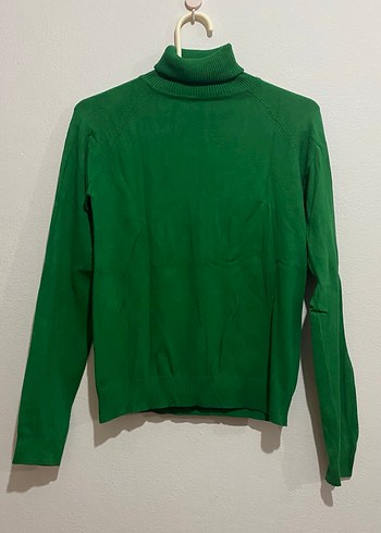 ZARA Yeşil Kadın Kazak - Görsel 3