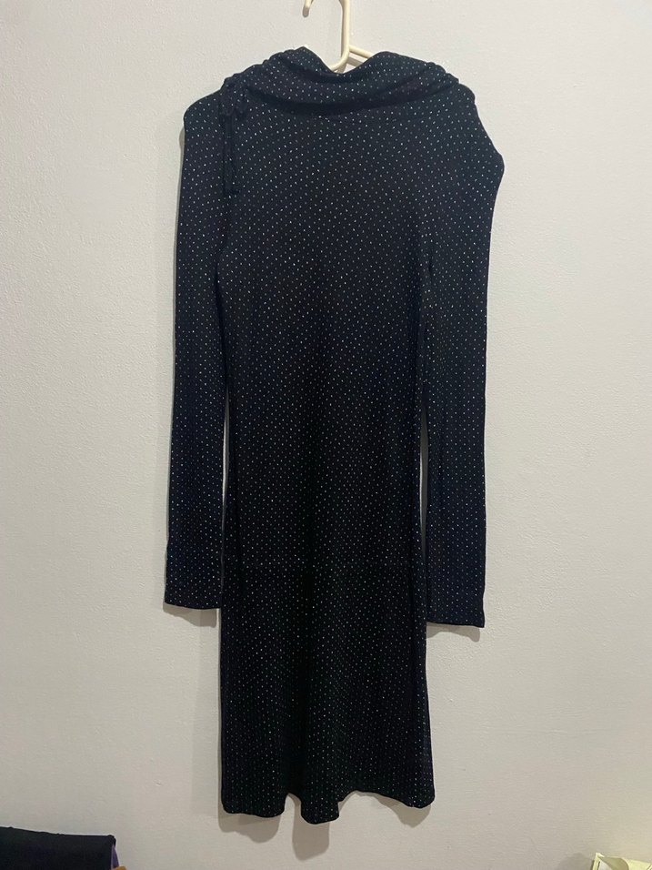 Mavi Kadın Siyah Elbise - Görsel 4