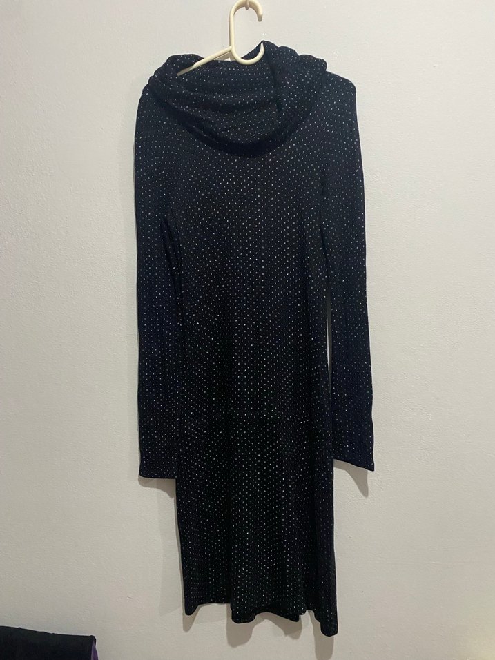 Mavi Kadın Siyah Elbise - Görsel 3