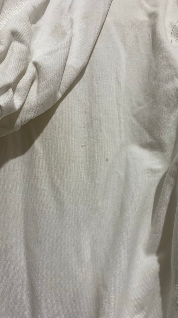 Düğmeli Beyaz Kapüşonlu Kadın Ceket - Görsel 4