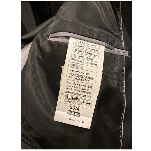 İgs Siyah Erkek Blazer Ceket - Görsel 6