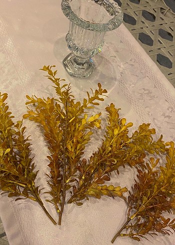 Hardal Sarısı Yapay Çiçekler - Görsel 3