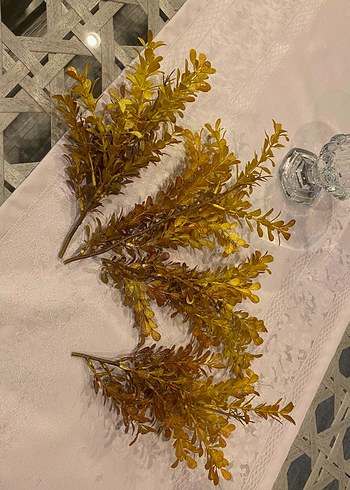 Hardal Sarısı Yapay Çiçekler - Görsel 2