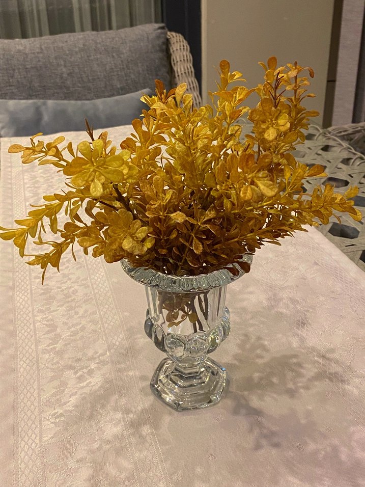 Hardal Sarısı Yapay Çiçekler - Görsel 4