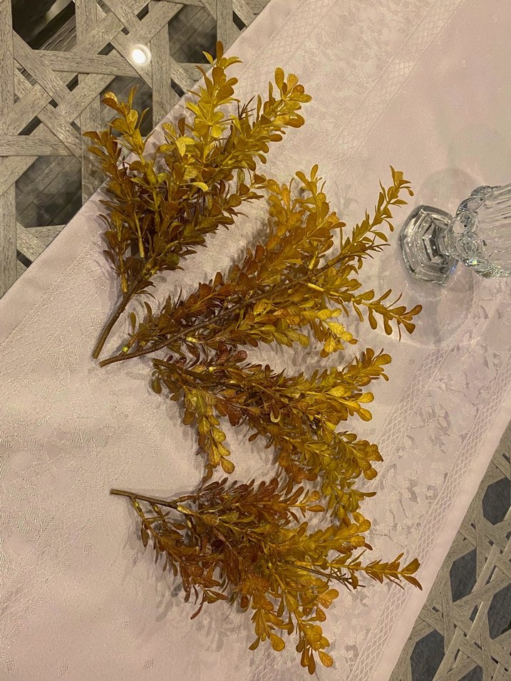 Hardal Sarısı Yapay Çiçekler - Görsel 2