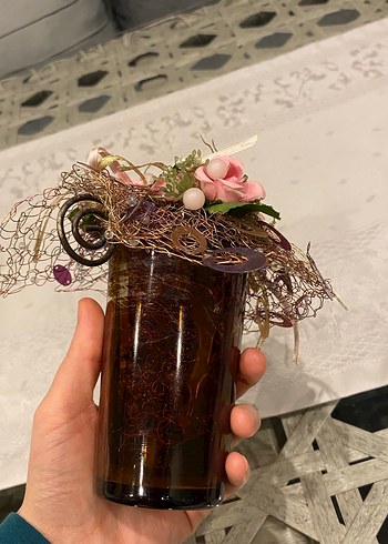 Cam Vazo Çiçek - Görsel 4