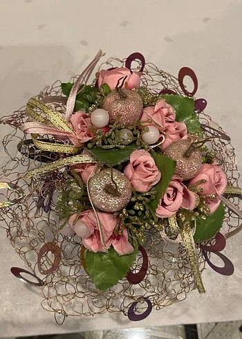 Cam Vazo Çiçek - Görsel 2