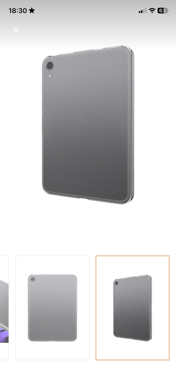 Şeffaf Tablet Kılıfı - Görsel 5