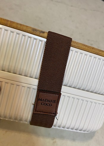 Beyaz Ahşap Kapaklı Madame Coco 2li - Görsel 3