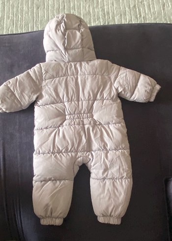 Gri Kürklü Bebek Erkek Tulumu - Görsel 3