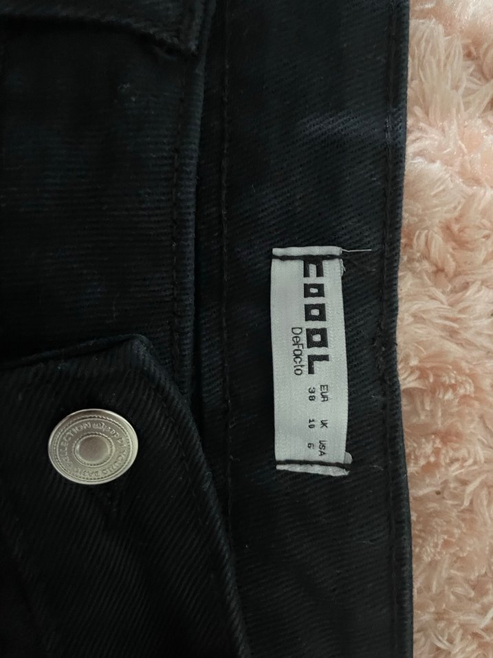 Siyah Kargo Pantolon - Görsel 4