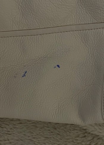 Kürk Detaylı Kadın Bej Rengi Ceket - Görsel 7