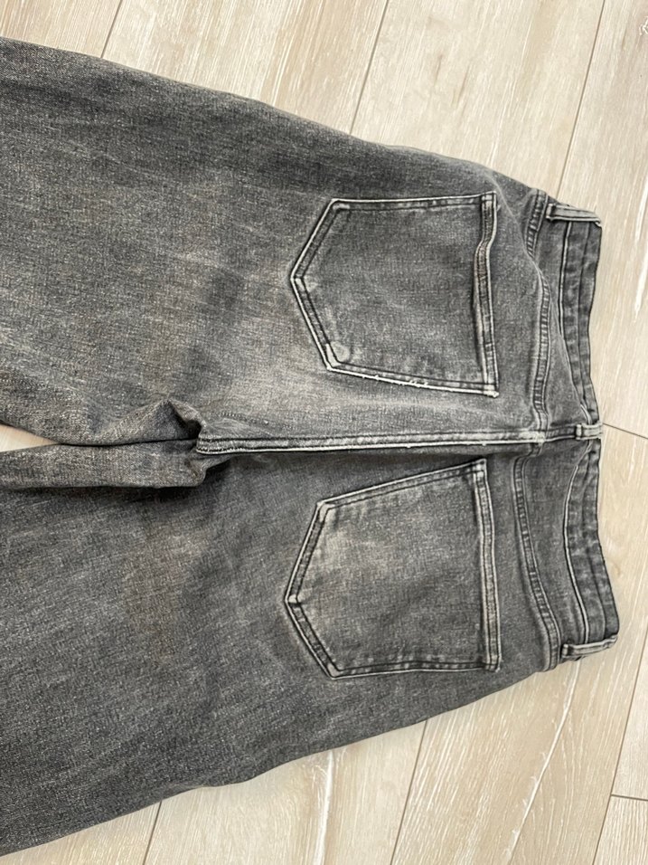 Gri Kadın Denim Pantolon - Görsel 5