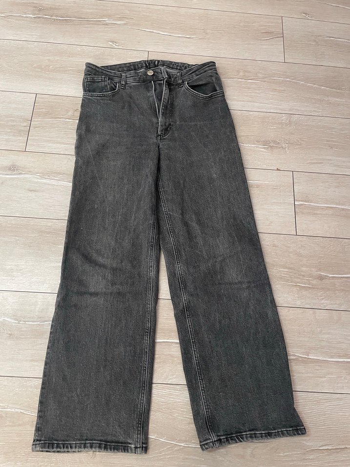 Gri Kadın Denim Pantolon - Görsel 3