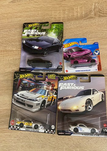 Hot Wheels Hızlı ve Öfkeli Oyuncak Arabalar