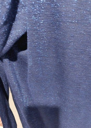 s Beden mavi Renk Parlak Mavi Kadın Triko Sweatshirt