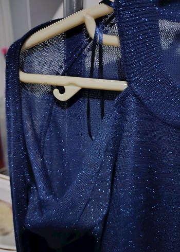 ipekyol Parlak Mavi Kadın Triko Sweatshirt