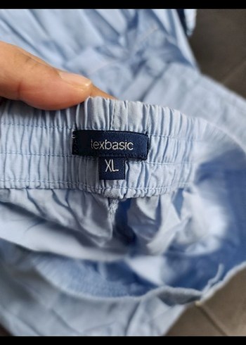 Düğmeli Mavi Erkek Pijama Takımı - Görsel 3