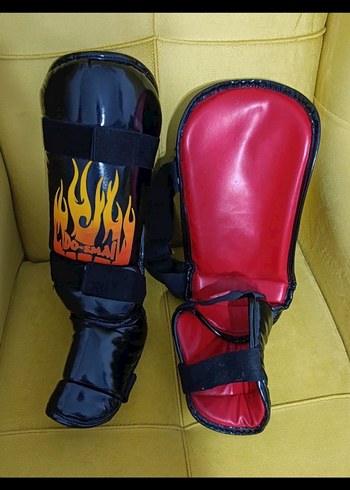 Renkli Biker Diz Koruyucu Kayışlı - Görsel 2