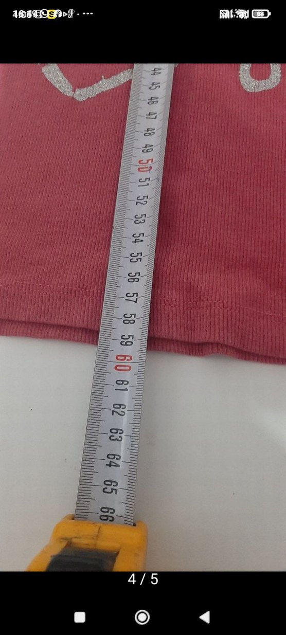 Kız Çocuk Pembe Baskılı Kolsuz Tişört - Görsel 4