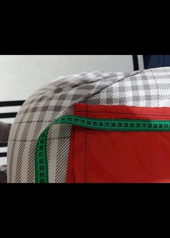 Kırmızı Baskılı Erkek Mini Yüzme Şortu - Görsel 4