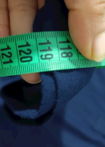 Kadın Lacivert Uzun Denim Elbise - Görsel 4