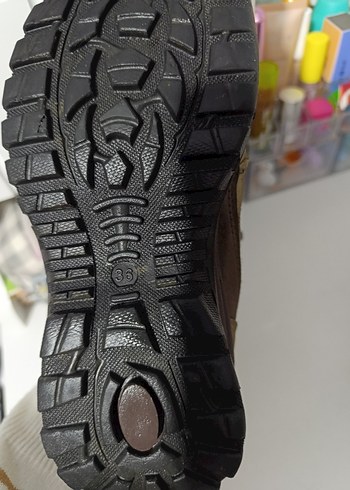 Kahverengi Yılan Desenli Erkek Outdoor Bot - Görsel 4