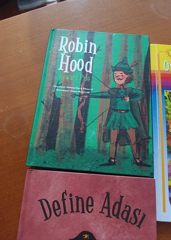 Çocuk Kitapları Seti: Robin Hood, Define Adası, Ormanın Çocuğu - Görsel 3