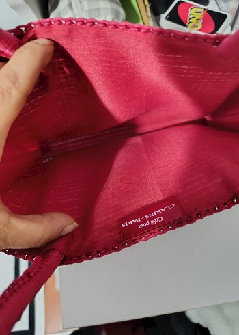 Kırmızı Örgü Kadın Çanta - Görsel 3